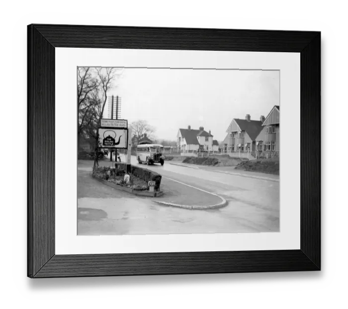 Framed Print : With no driving tests for motorists and no speed limit in built-up areas until 1934 Framed Print : With no driving tests for motorists and no speed limit in built-up areas until 1934