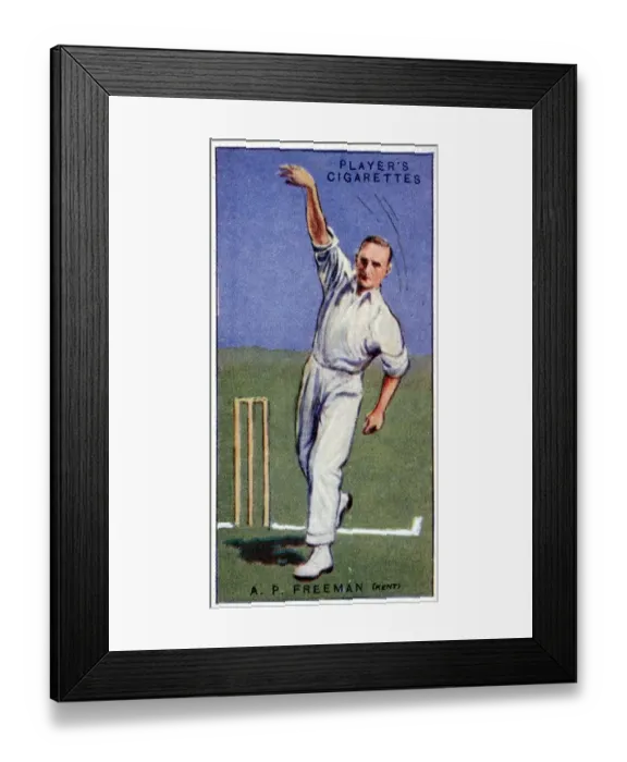 Framed Print : A P Tich Freeman 1930 Kent A 2004 TopFoto Framed Print : A P Tich Freeman 1930 Kent A 2004 TopFoto