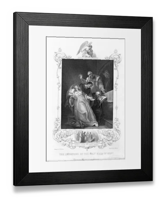 Framed Print : BRITISH MYTHS - HOLY MAID OF KENT The Imposture of the Holy Maid of Kent, with in lower register Framed Print : BRITISH MYTHS - HOLY MAID OF KENT The Imposture of the Holy Maid of Kent, with in lower register