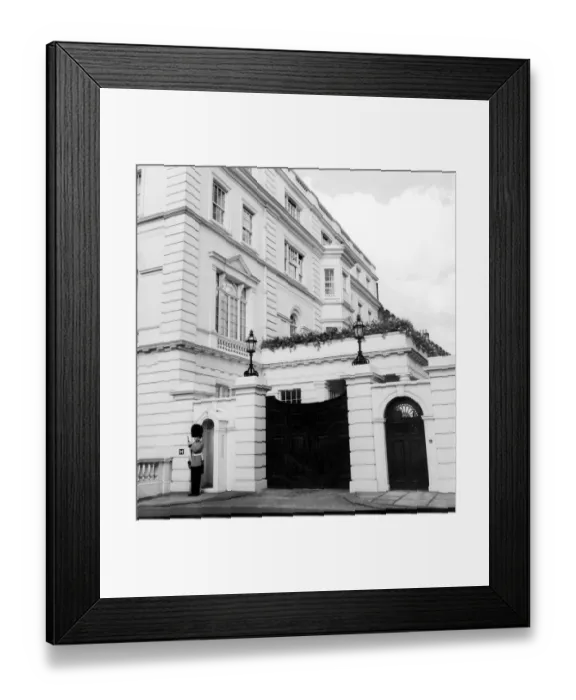 Framed Print : Clarence House. Home of the Queen Mother Framed Print : Clarence House. Home of the Queen Mother