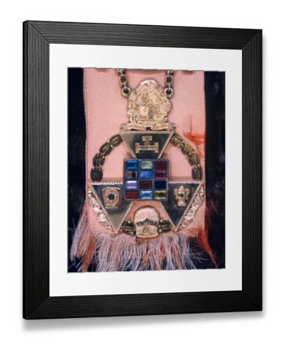 Framed Print : Gems and Stones Hephaestites The Masonic Jewel of Past Grand High Priest Grand Chapter Framed Print : Gems and Stones Hephaestites The Masonic Jewel of Past Grand High Priest Grand Chapter