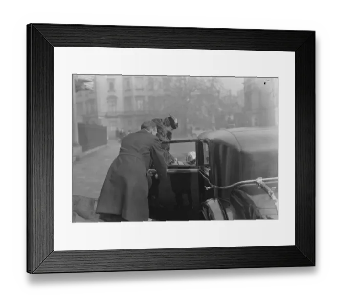 Framed Print : Duchess of Kent goes out for first time since birth of baby Prince. The Duchess Framed Print : Duchess of Kent goes out for first time since birth of baby Prince. The Duchess