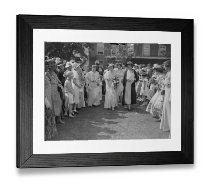 Framed Print : The Duchess of York. 2 July 1935 Framed Print : The Duchess of York. 2 July 1935