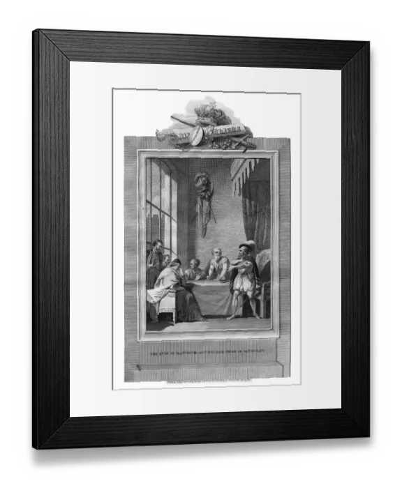 Framed Print : The Duke of Gloucester accusing Jane Shore of witchcraft - Elizabeth Jane Shore (c Framed Print : The Duke of Gloucester accusing Jane Shore of witchcraft - Elizabeth Jane Shore (c