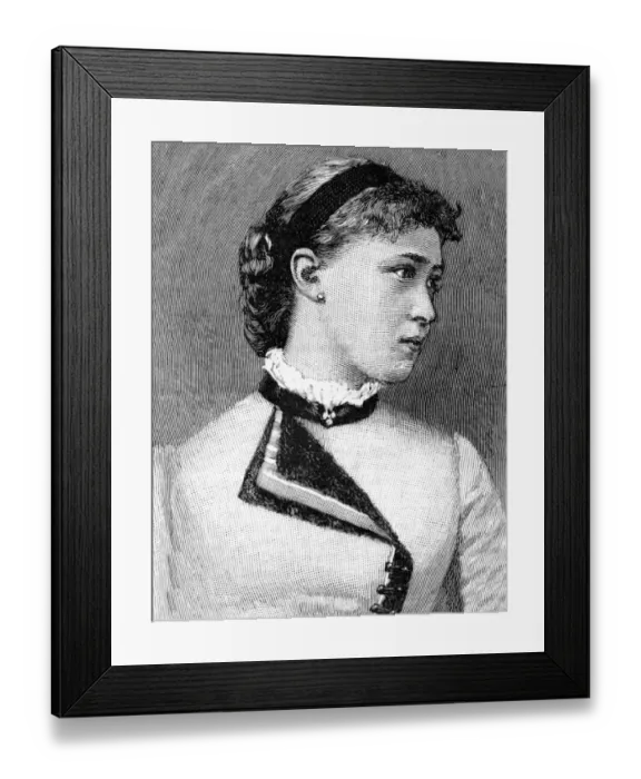Framed Print : Princess Henry of Prussia (Irene of Hesse) 19 March 1892 Princess Irene of Hesse and by Rhine Framed Print : Princess Henry of Prussia (Irene of Hesse) 19 March 1892 Princess Irene of Hesse and by Rhine