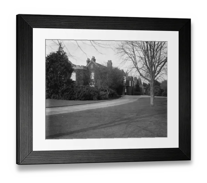 Framed Print : Appleton House, Sandringham, Norfolk, on the Royal estate. 2 March 1929 Framed Print : Appleton House, Sandringham, Norfolk, on the Royal estate. 2 March 1929