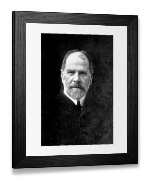Framed Print : Sir Horace Darwin, F. R. S. (1851-1928), son of the British naturalist Charles Darwin Framed Print : Sir Horace Darwin, F. R. S. (1851-1928), son of the British naturalist Charles Darwin