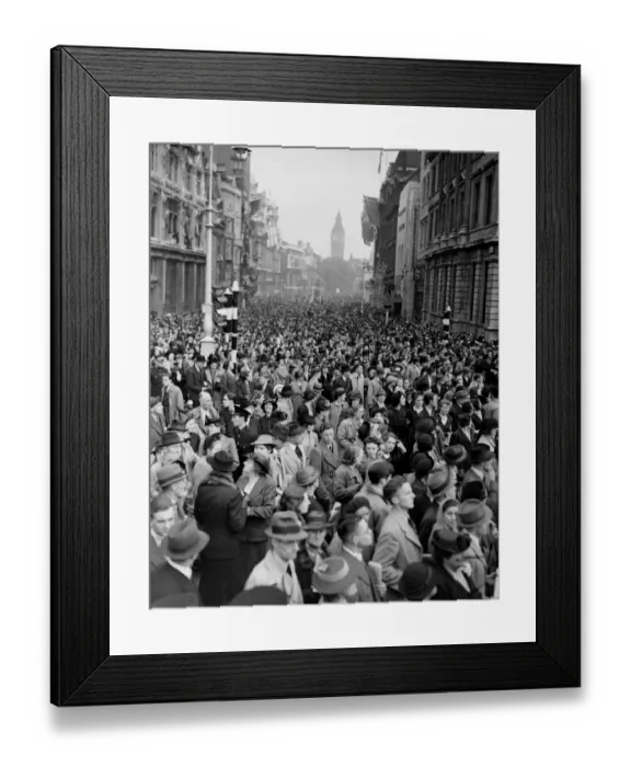 Framed Print : The Royal tour of Canada and the USA by King George VI and Queen Elizabeth, 1939