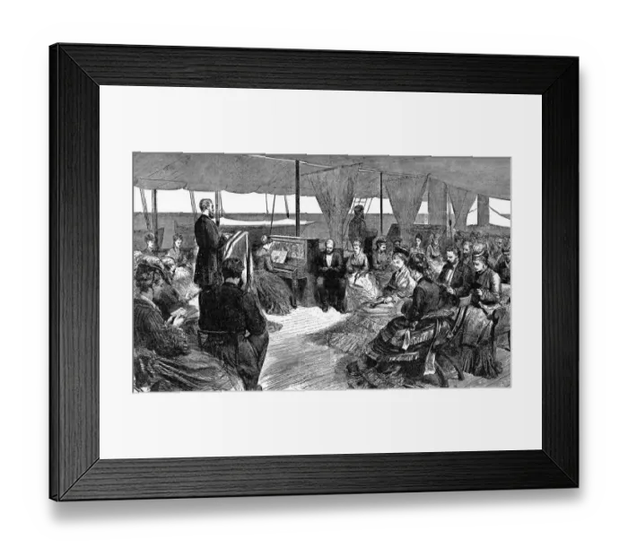 Framed Print : H. R. H. on the Way to India Sunday morning at sea is a peculiar feeling day. You Framed Print : H. R. H. on the Way to India Sunday morning at sea is a peculiar feeling day. You