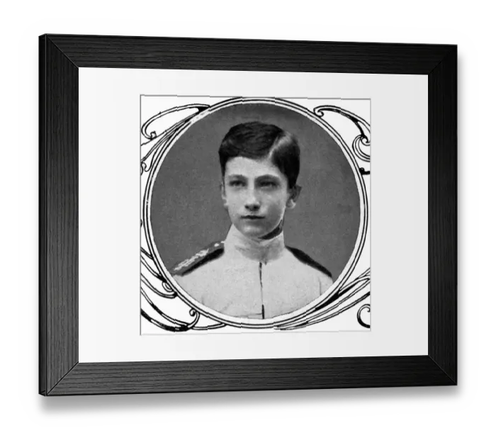 Framed Print : Prince Boris of Bulgaria, heir to the Bulgarian throne Framed Print : Prince Boris of Bulgaria, heir to the Bulgarian throne