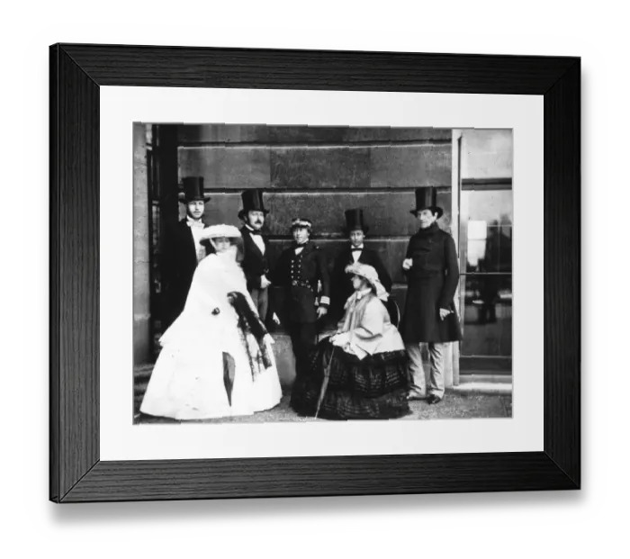 Framed Print : Royal Group left to right Count of Flanders, Princess Alice, Prince Albert, Duke of Oporto Framed Print : Royal Group left to right Count of Flanders, Princess Alice, Prince Albert, Duke of Oporto