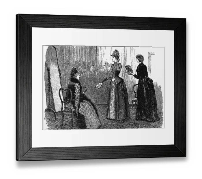 Framed Print : Madame Araminte came in with some fascinating hats Just then Madam Araminte came Framed Print : Madame Araminte came in with some fascinating hats Just then Madam Araminte came