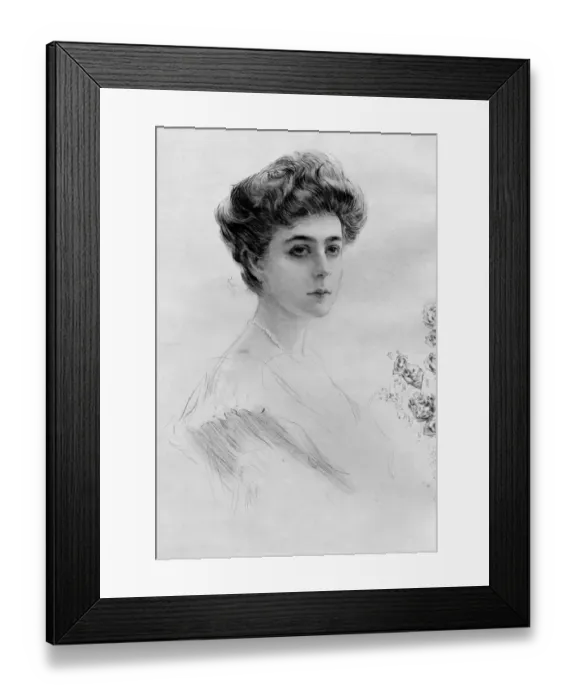 Framed Print : The Royal Bride of June 15, The future Queen of Sweden: Princess Margaret of Connaught Framed Print : The Royal Bride of June 15, The future Queen of Sweden: Princess Margaret of Connaught