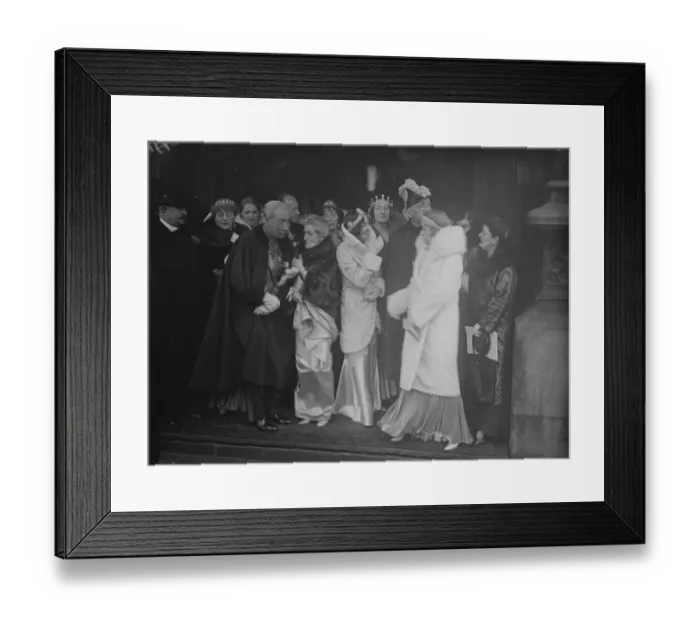 Framed Print : King and Queen open parliament in state. The King and Queen drove in State Framed Print : King and Queen open parliament in state. The King and Queen drove in State