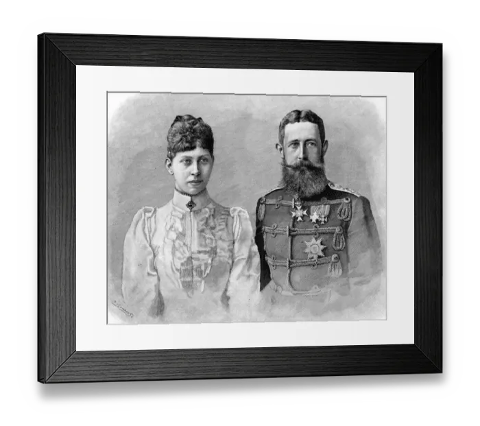 Framed Print : The Royal marriage at Berlin: Princess Victoria of Prussia and Prince Adolf of Schaumburg-Lippe 15 Framed Print : The Royal marriage at Berlin: Princess Victoria of Prussia and Prince Adolf of Schaumburg-Lippe 15