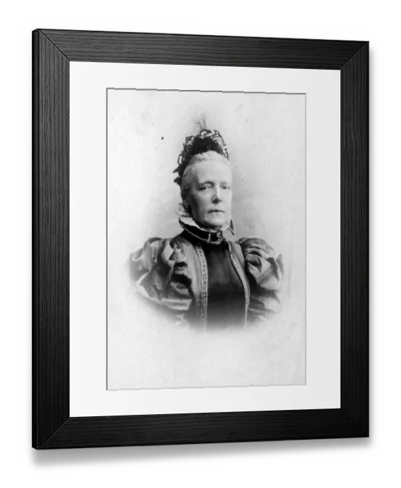 Framed Print : Marie Henriette - Reine des Belges - Queen of Belgium - Marie Henriette, Queen of the Belgians
