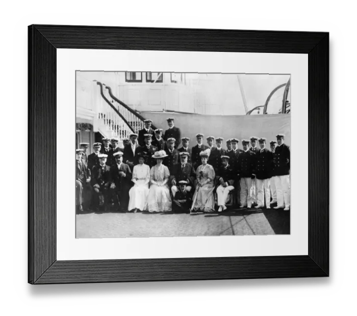 Framed Print : Edward VII and Queen Alexandra King George Prince Edward and Princess Victoria with Framed Print : Edward VII and Queen Alexandra King George Prince Edward and Princess Victoria with