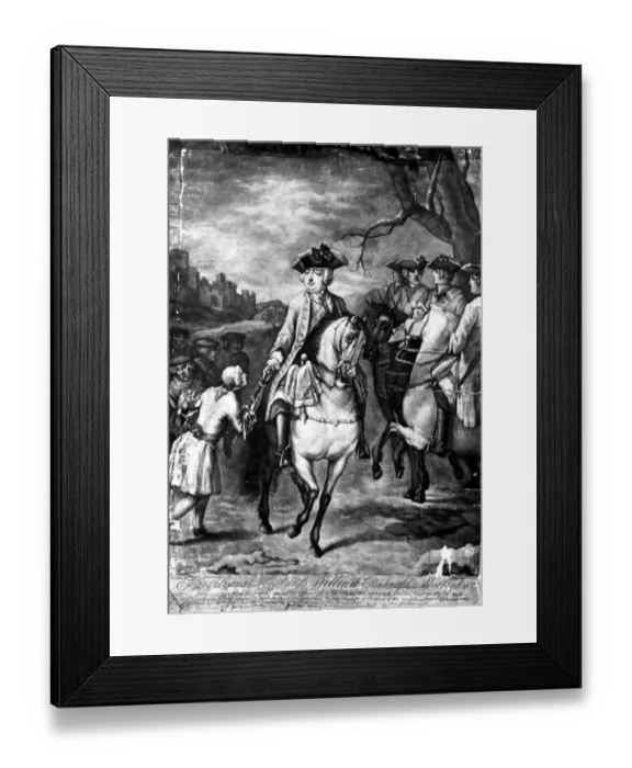 Framed Print : Prince William, Duke of Cumberland accepting the surrender of the Jacobite rebels at Carlisle Framed Print : Prince William, Duke of Cumberland accepting the surrender of the Jacobite rebels at Carlisle