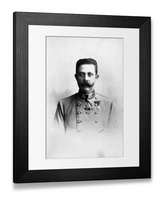 Framed Print : Francois Ferdinand - Archduke of Austria - (full name Franz Ferdinand Karl Anik? Framed Print : Francois Ferdinand - Archduke of Austria - (full name Franz Ferdinand Karl Anik?