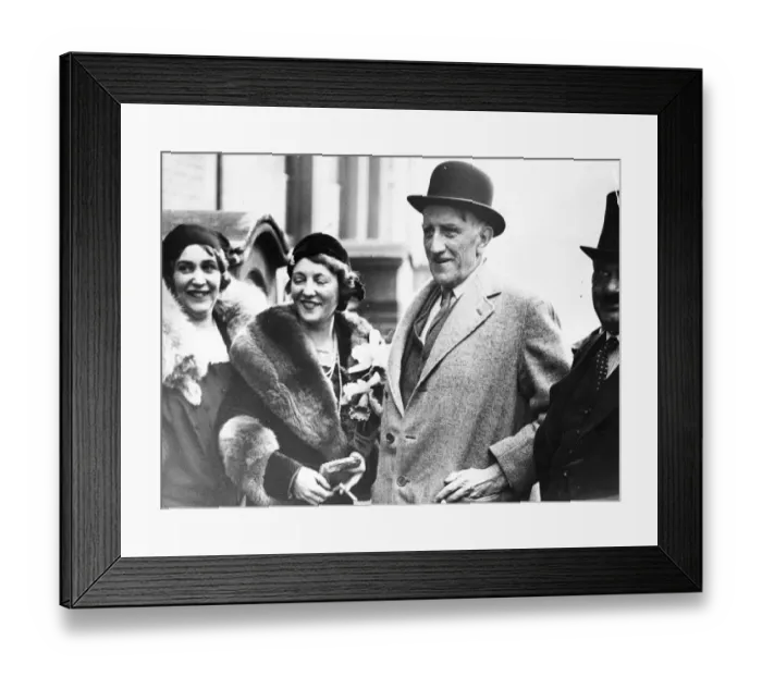 Framed Print : Prince Paul Troubetzkoy, a relative of the former Royal family of Russia, was married Framed Print : Prince Paul Troubetzkoy, a relative of the former Royal family of Russia, was married