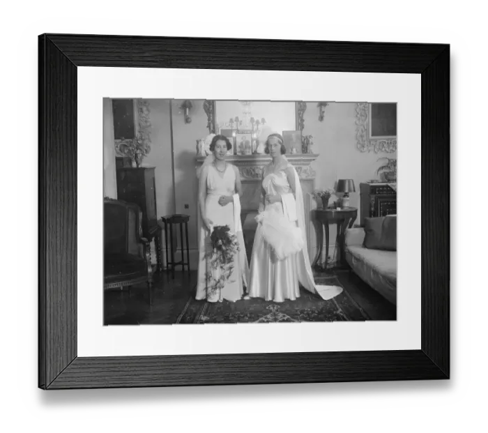 Framed Print : Wife of American Charge D Affaires attends the Royal Court. Mrs Ray Atherton Framed Print : Wife of American Charge D Affaires attends the Royal Court. Mrs Ray Atherton