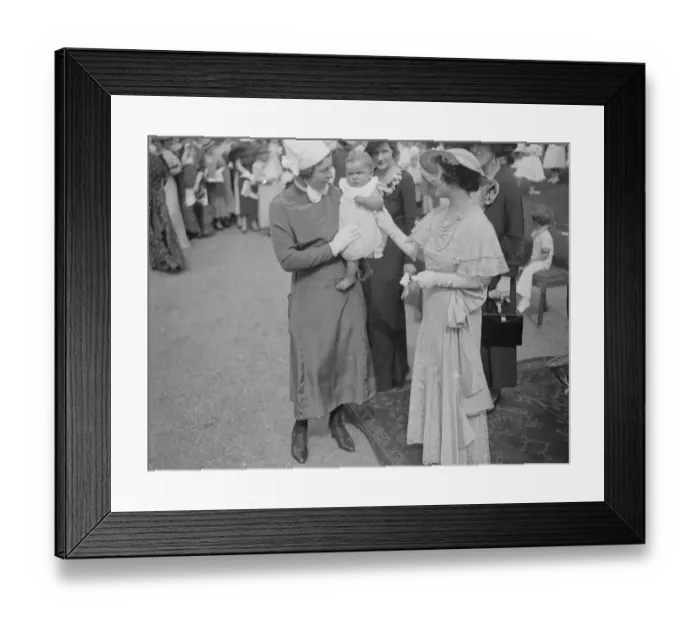 Framed Print : The Duchess of York. 2 July 1935