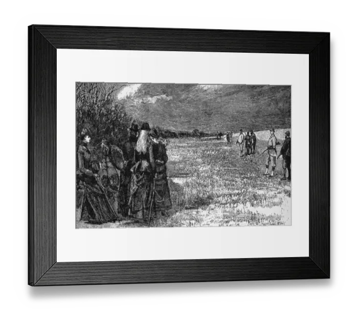 Framed Print : Birth of Romance on the Moors The Princess Louise of Wales obtains her first view Framed Print : Birth of Romance on the Moors The Princess Louise of Wales obtains her first view