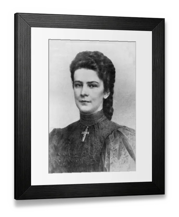 Framed Print : Elizabeth of Bavaria, Empress of Austria. 17 September 1898 Framed Print : Elizabeth of Bavaria, Empress of Austria. 17 September 1898