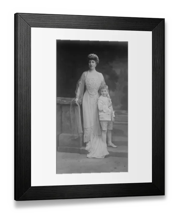 Framed Print : HRH The Duchess of Vendome Princess Henriette of Belgium ( 30 November 1870 Framed Print : HRH The Duchess of Vendome Princess Henriette of Belgium ( 30 November 1870