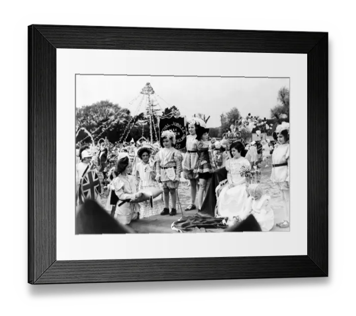 Framed Print : May Day - 1930 s Framed Print : May Day - 1930 s