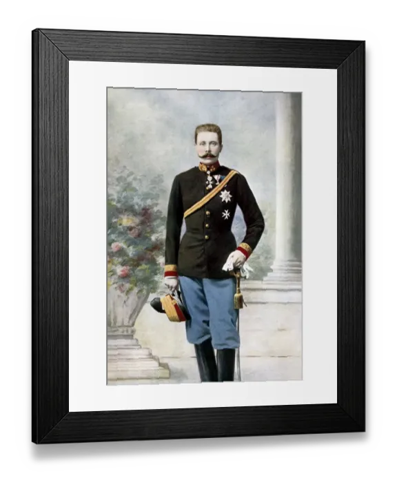 Framed Print : His Royal Highness The Grand Duke Ferdinand Of Austria Framed Print : His Royal Highness The Grand Duke Ferdinand Of Austria