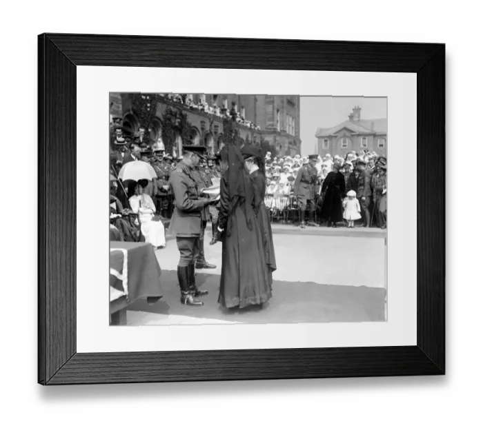 Framed Print : Royal Tour of the West Riding. 1 June 1918 Framed Print : Royal Tour of the West Riding. 1 June 1918