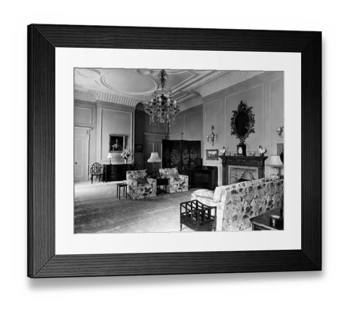 Framed Print : Clarence House HRH Princess Elizabeths sitting room. It is on the 1st floor Framed Print : Clarence House HRH Princess Elizabeths sitting room. It is on the 1st floor