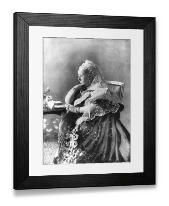 Framed Print : Queen Victoria 1896 Framed Print : Queen Victoria 1896