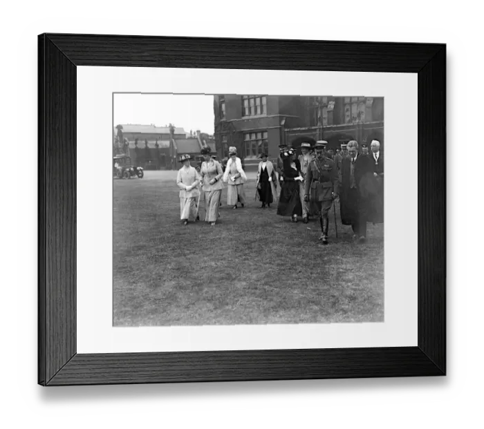 Framed Print : Royal visit to Bedford. 27 June 1918 Framed Print : Royal visit to Bedford. 27 June 1918