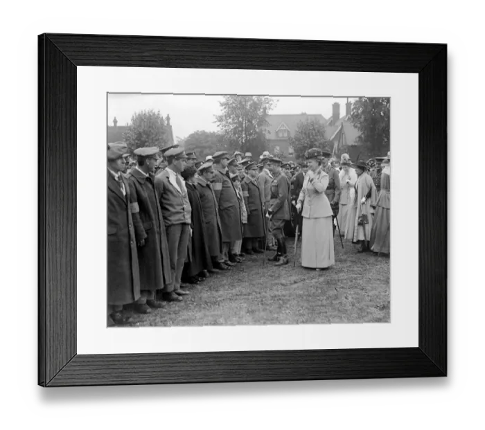 Framed Print : Royal visit to Bedford. 27 June 1918 Framed Print : Royal visit to Bedford. 27 June 1918
