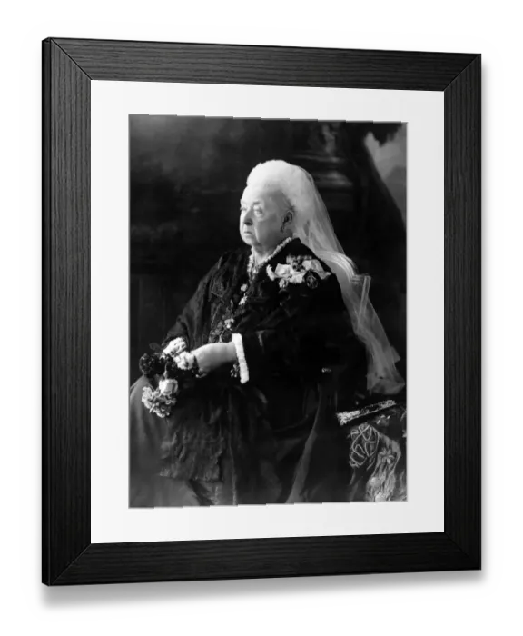Framed Print : Portrait of Queen Victoria in connection with the Diamond Jubilee 1897 Framed Print : Portrait of Queen Victoria in connection with the Diamond Jubilee 1897