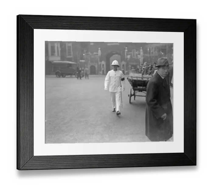 Framed Print : F J C Palmour, at a reception at St Jamess Palace, London. 5 June 1936 Framed Print : F J C Palmour, at a reception at St Jamess Palace, London. 5 June 1936