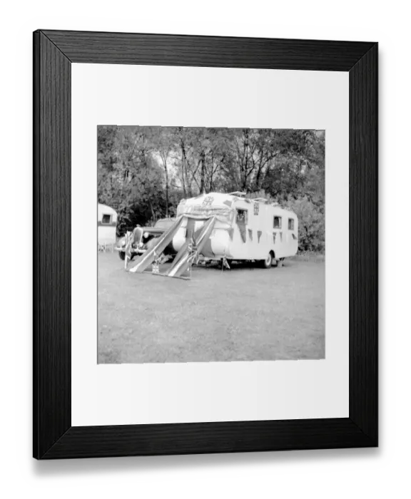 Framed Print : Coronation day 2nd June 1953 Framed Print : Coronation day 2nd June 1953