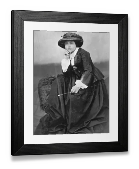 Framed Print : Princess Royal 1855-56. The Princess was married 25 January 1858 to Prince Frederick