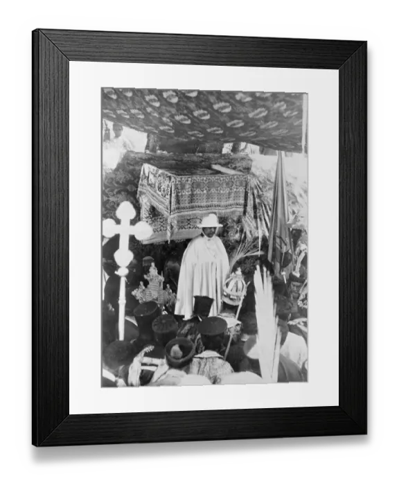 Framed Print : Emperor of Abyssinia and his family exiled in jerusalem. The Emperor of Abyssinia Framed Print : Emperor of Abyssinia and his family exiled in jerusalem. The Emperor of Abyssinia
