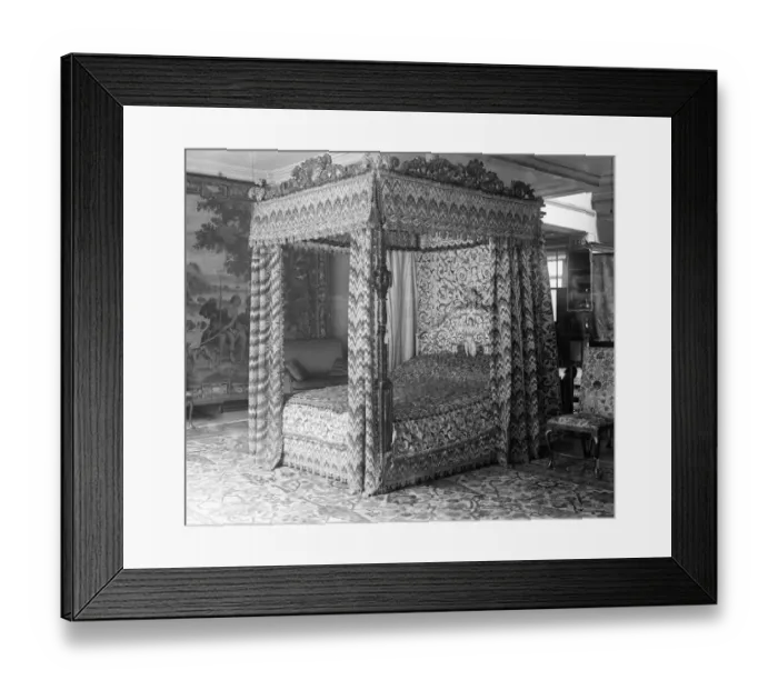 Framed Print : Sale at Messrs Rice and Christys of furniture from late Lord Norths collection Framed Print : Sale at Messrs Rice and Christys of furniture from late Lord Norths collection