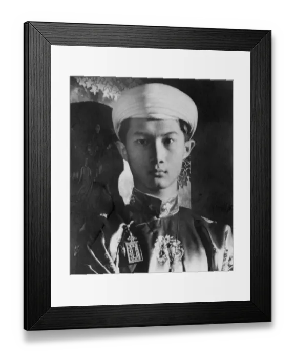 Framed Print : His Imperial Highness Crown Prince Bao Long of Vietnam April 1953 Framed Print : His Imperial Highness Crown Prince Bao Long of Vietnam April 1953