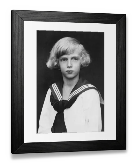Framed Print : The Archduke Karl-Ludwig of Austria : 10 March 1918 - 11 December 2007, was