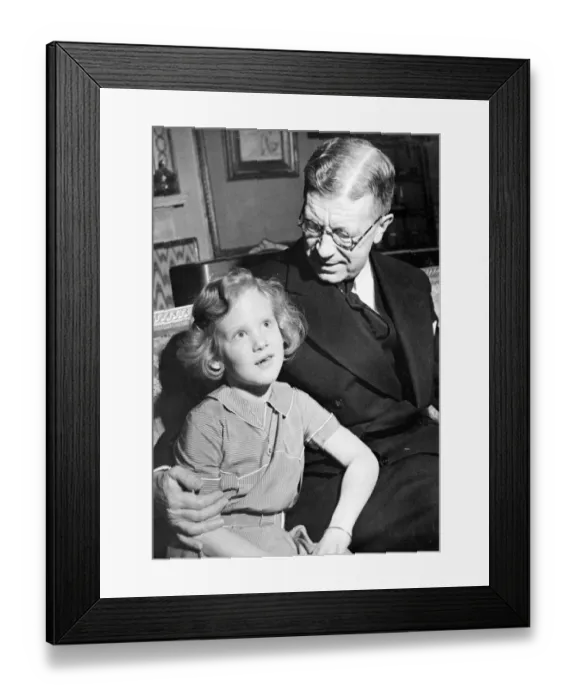 Framed Print : Easter this year the Danish Royal Family visited Stockholm, where this charming Framed Print : Easter this year the Danish Royal Family visited Stockholm, where this charming