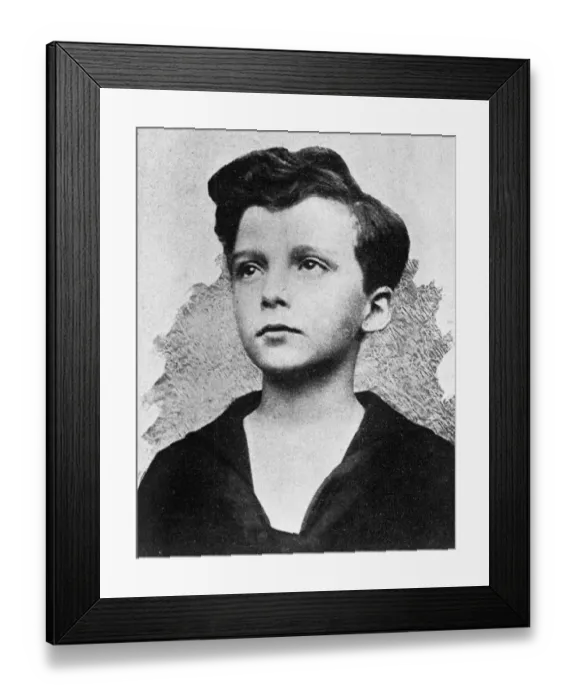 Framed Print : The Ex-Crown Prince Otto : born 20 November 1912, eldest son of Charles I of Austria and his wife