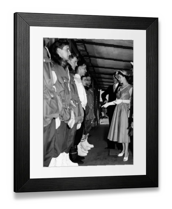 Framed Print : The boys in fur lined boots and jackets told Her Majesty Queen Elizabeth II they Framed Print : The boys in fur lined boots and jackets told Her Majesty Queen Elizabeth II they
