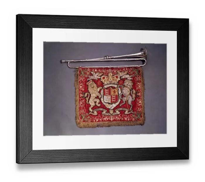 Framed Print : The English Royal Standard