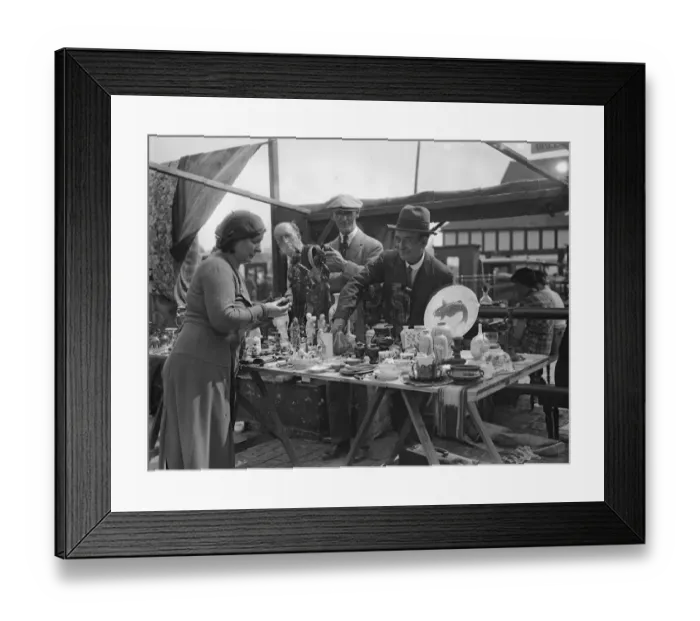 Framed Print : Princess Royal goes shopping at Caledonian market. The Princess Royal went shopping Framed Print : Princess Royal goes shopping at Caledonian market. The Princess Royal went shopping