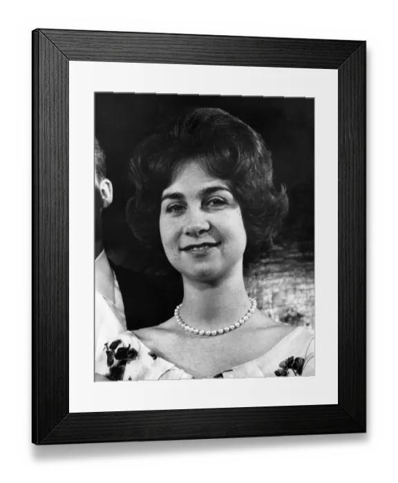 Framed Print : Charming portrait of Princess Sophie of Greece, 23 years old. She will marry Don Framed Print : Charming portrait of Princess Sophie of Greece, 23 years old. She will marry Don
